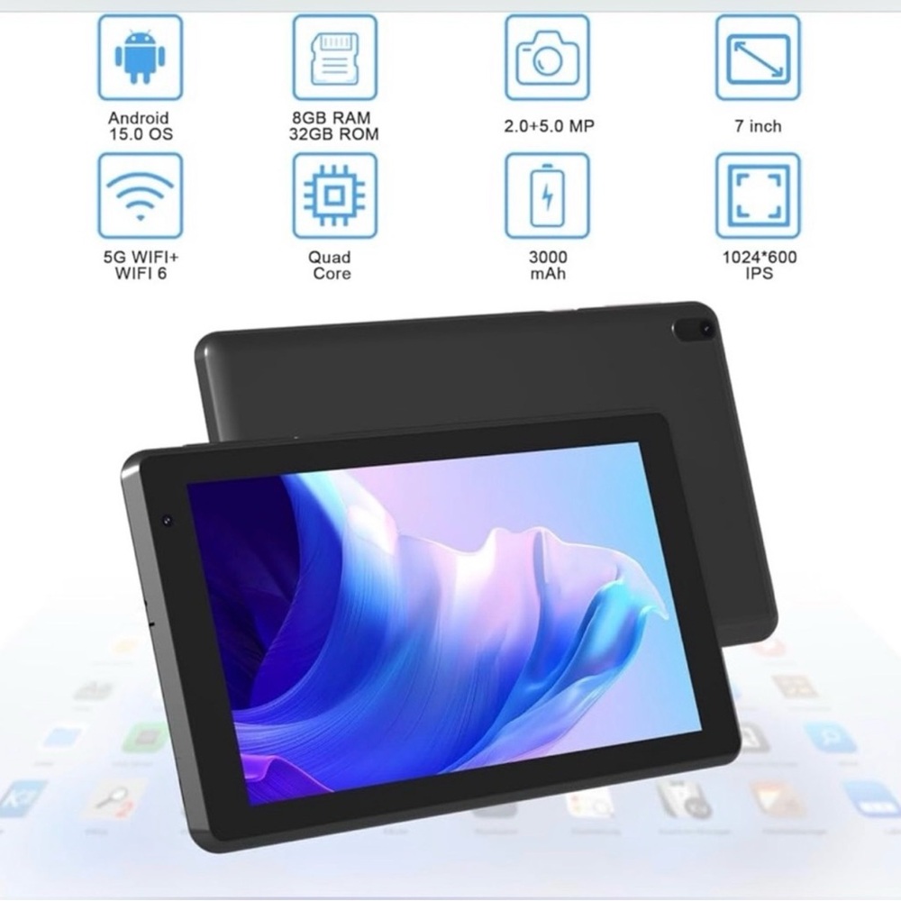 7” Android Tablet - Picture 3 of 8